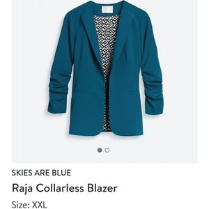Stitchfix XXL - skies are blue blazer